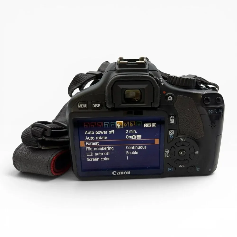 Canon EOS Rebel T2i Digital SLR Camera with EFS 18-55mm Lens, Memory Card